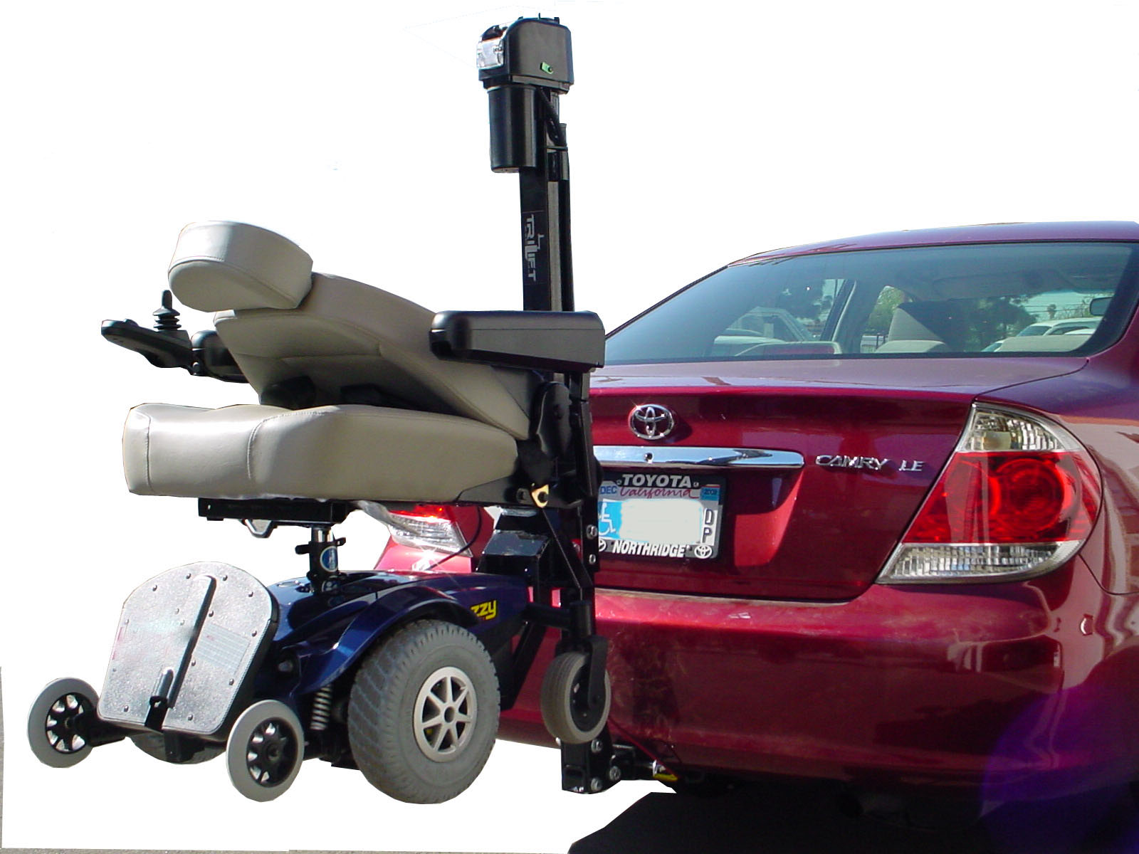 Santa Ana CLASS III 3 C trailer hitch outside wheelchair scooter carrier auto lift