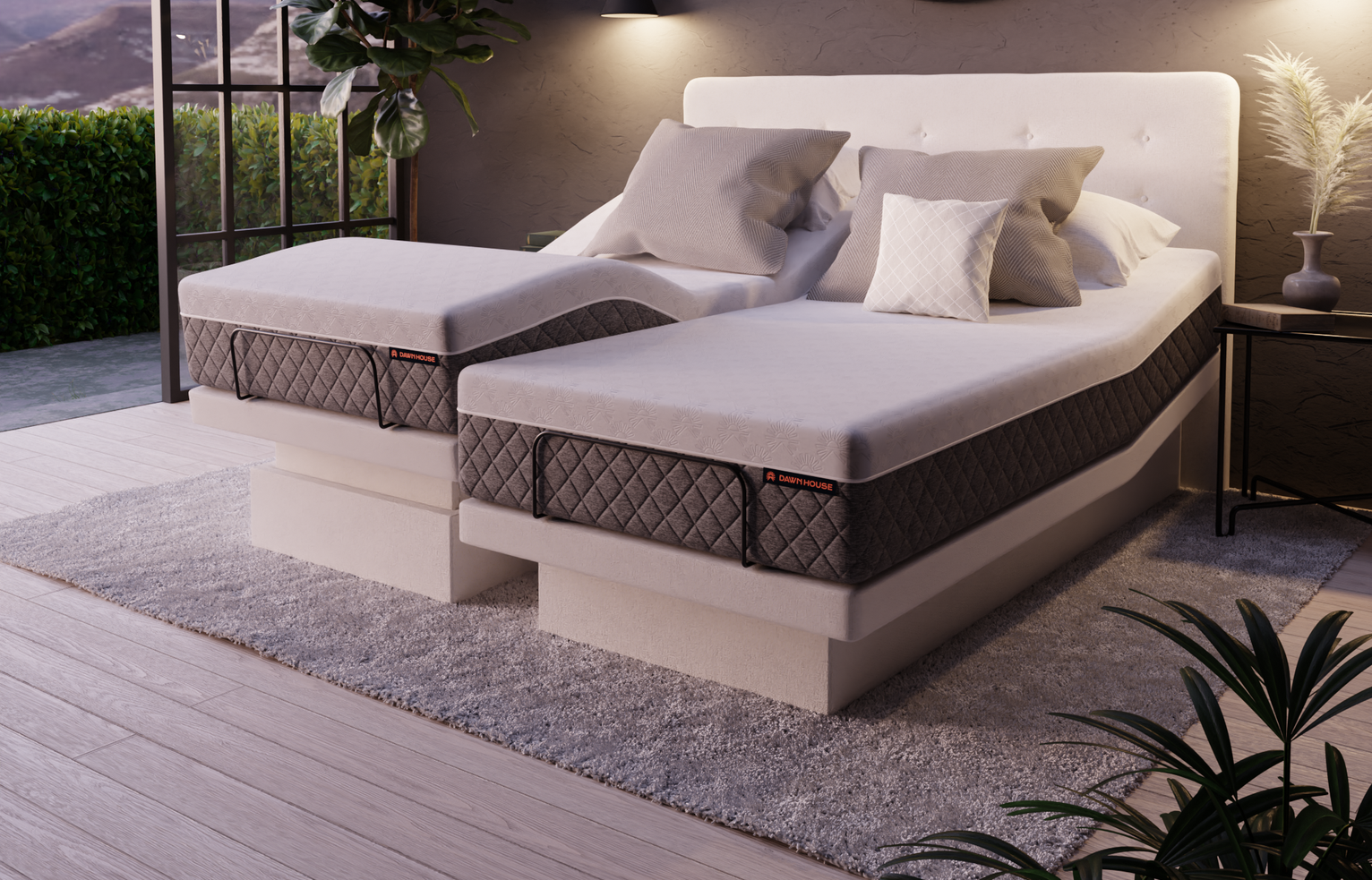 Orange County dawn house bed
